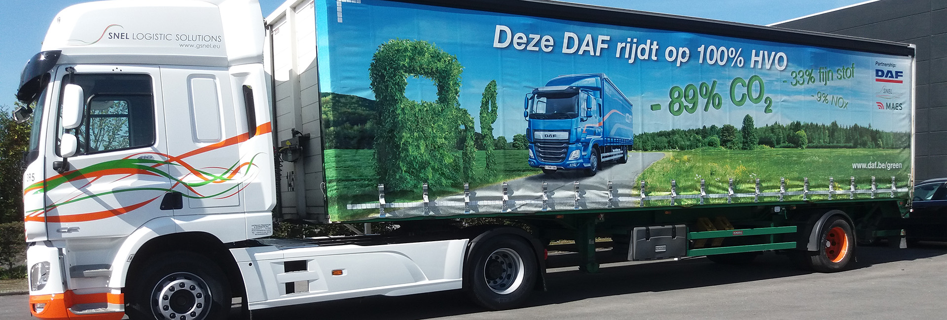 DAF Biobrandstof Truck