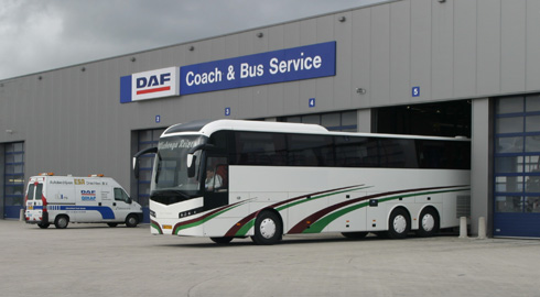 DAF coach and bus