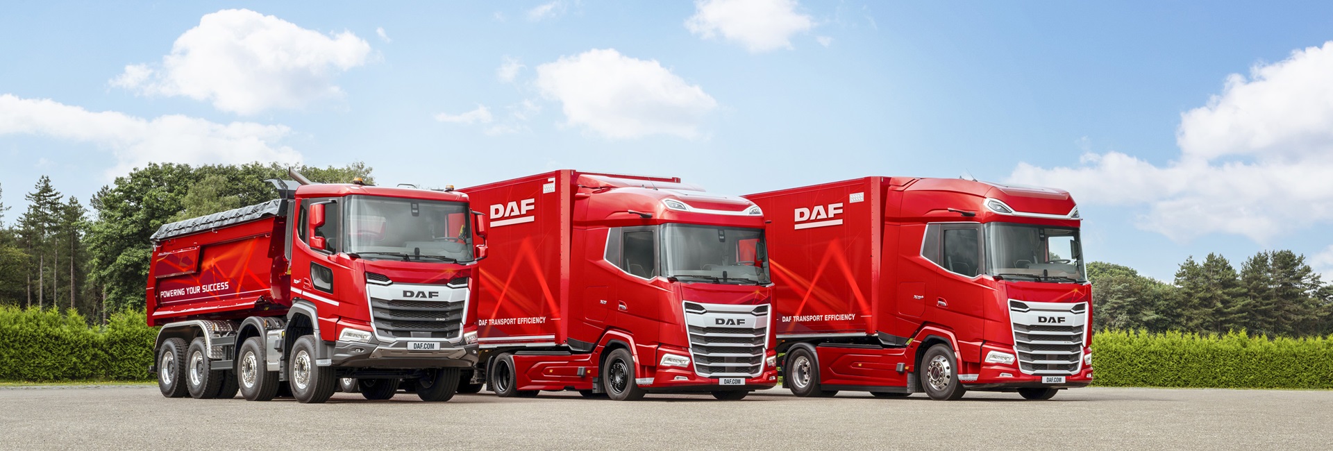 Camions de la nouvelle génération DAF