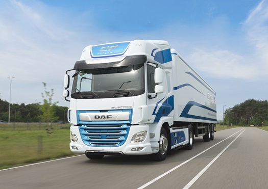 DAF Trucks at Solutrans Exhibition in Lyon