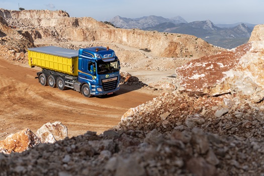 DAF Trucks at Solutrans Exhibition in Lyon
