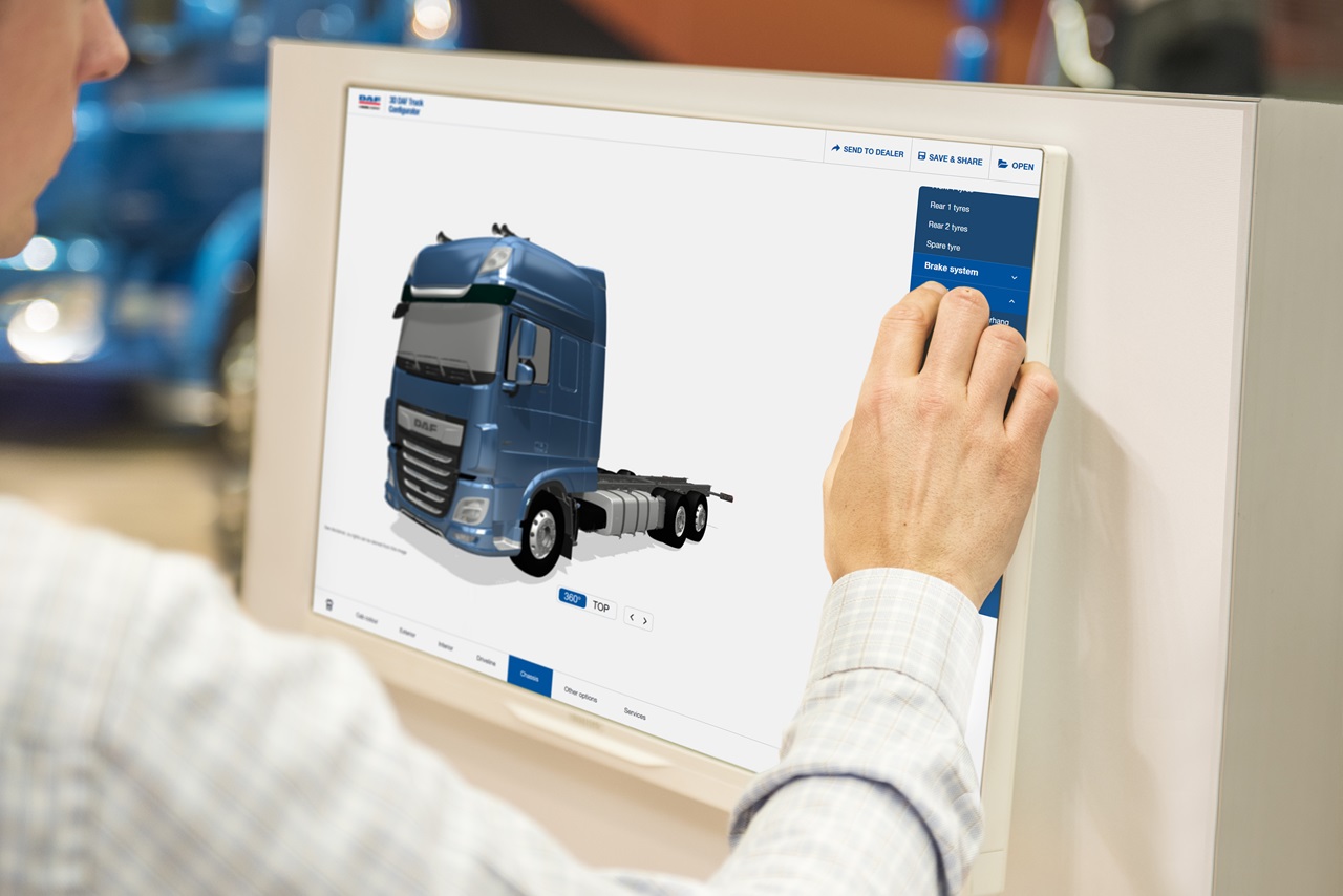 DAF Truck Configurator le meilleur configurateur du secteur DAF